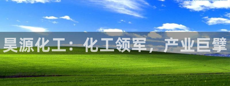 千亿球盟会乐玩：昊源化工：化工领军，产业巨擘