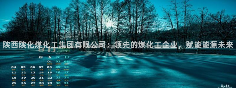 球盟会官方登录平台：陕西陕化煤化工集团有限公司：领先的煤化工