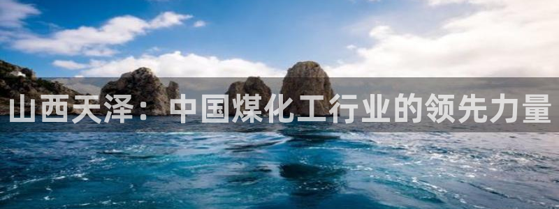 球盟会网页登录入口：山西天泽：中国煤化工行业的领先力量