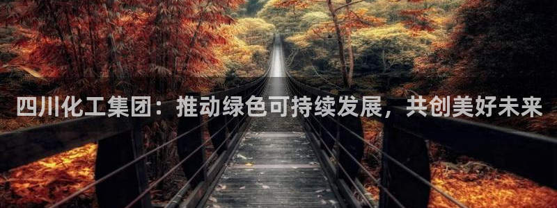 球盟会qmh网址：四川化工集团：推动绿色可持续发展，共创美好