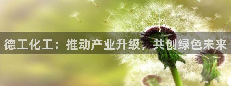 球盟会app最新地址在哪：德工化工：推动产业升级，共创绿色未