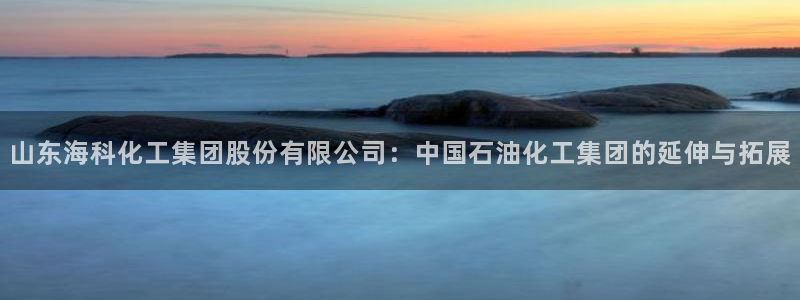球盟会几点玩合适：山东海科化工集团股份有限公司：中国石油化工